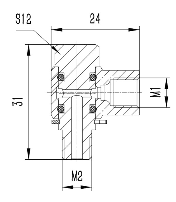 Joint à angle droit mobile XT