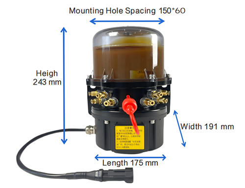 HB-QC13 Multi-ligne pompe à piston de lubrification