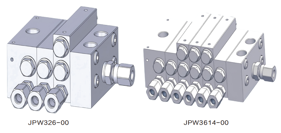 Distributeur progressif modulaire JPW3